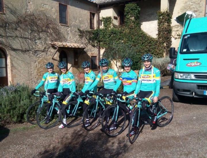 Team Inpa Bianchi debutta alle Strade Bianche Women Elite  
